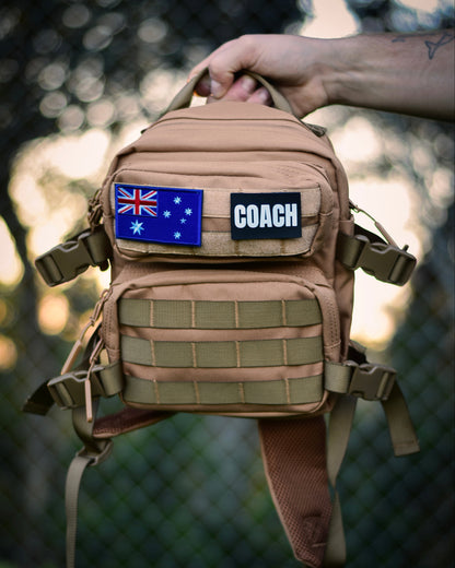 UnFed Club 9L Earth Brown mini backpack - front view